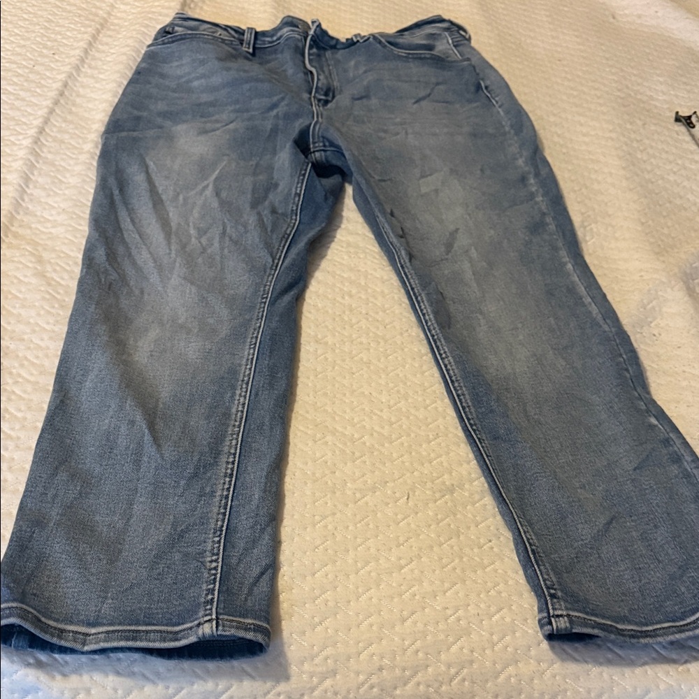KanCan womens Relaxed Fit Blue Jeans